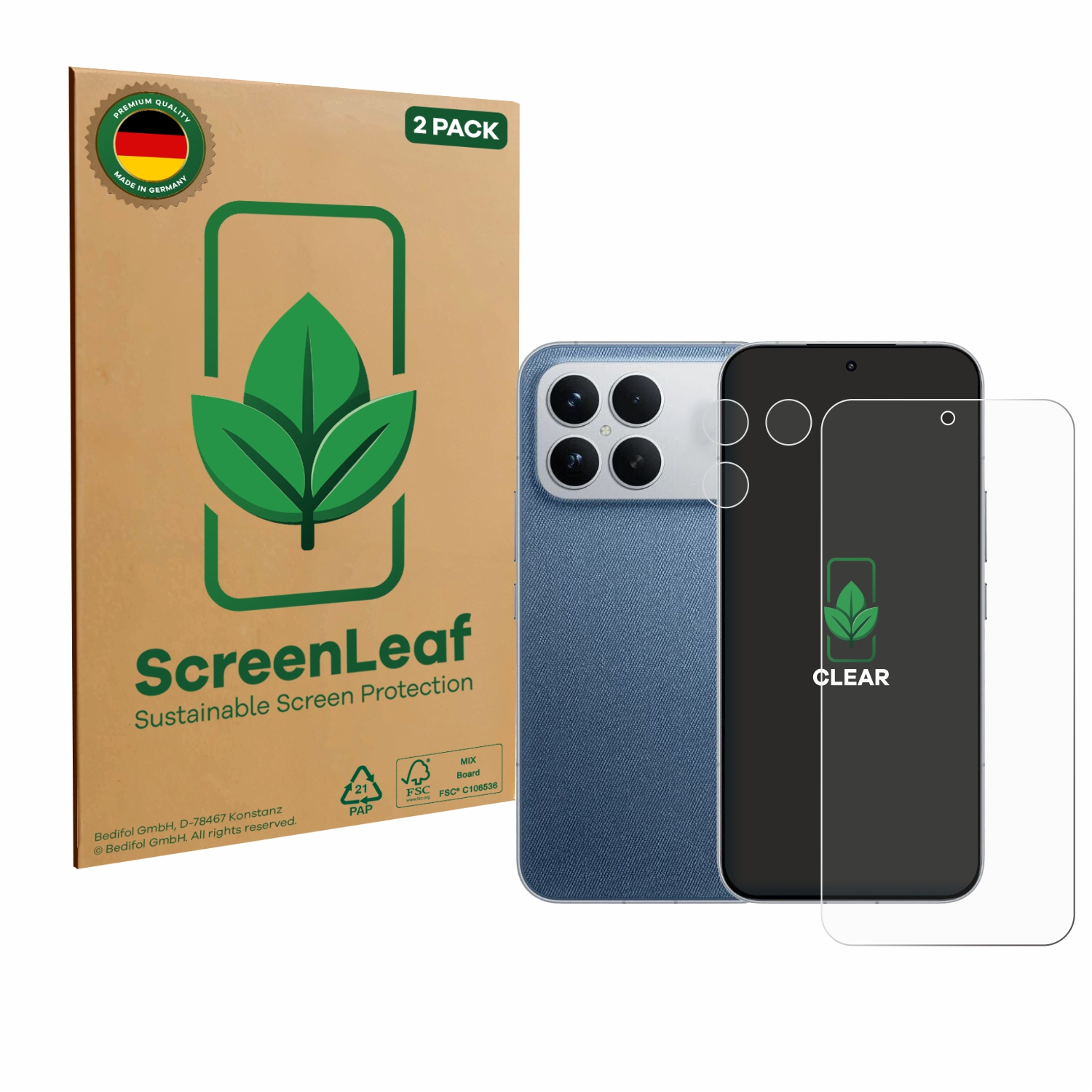 2x ScreenLeaf Displayschutzfolie Für Behringer Win Produktbild-Vorschau 5