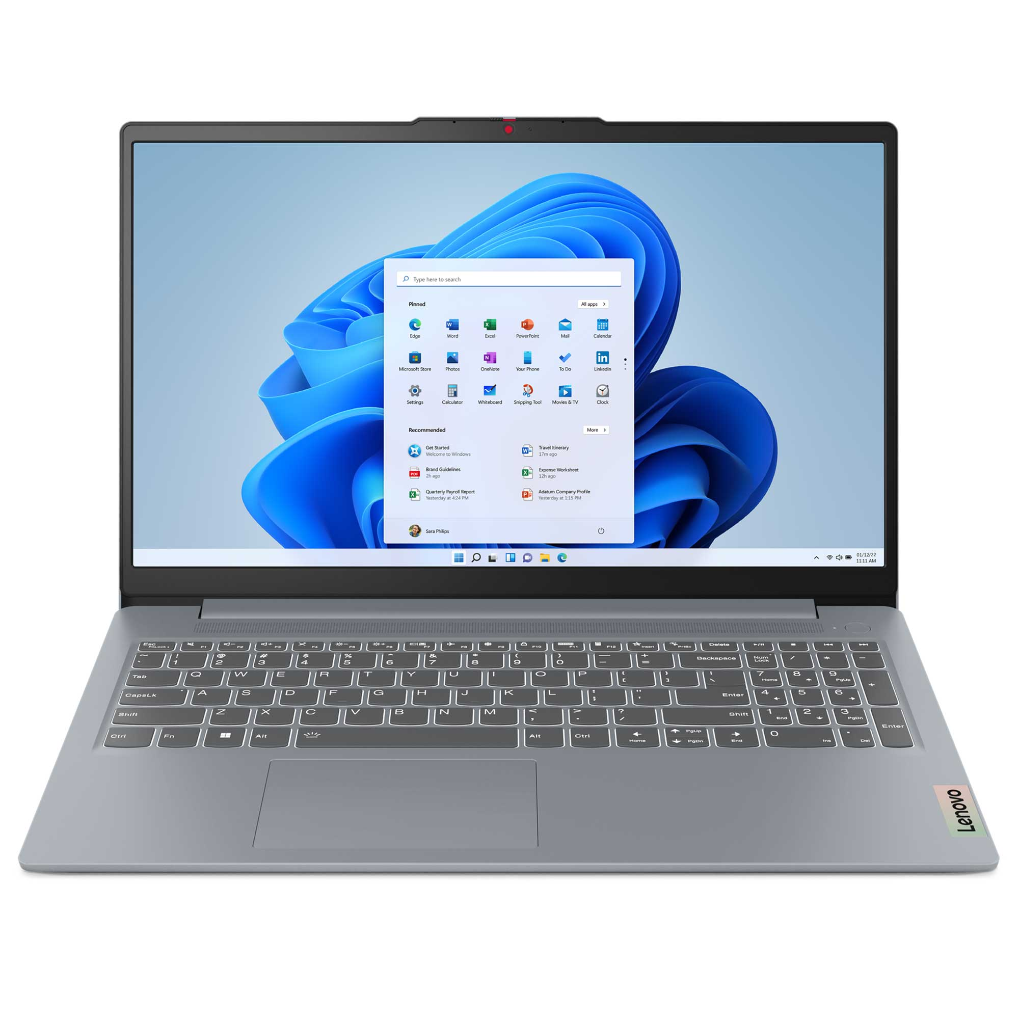 LENOVO Ideapad Slim 3 82XM00PVTX003 FHD AMD Ryzen 5 5625U 8 GB RAM 1 TB SSD 15,6 inç Windows 11 Pro Laptop Gri