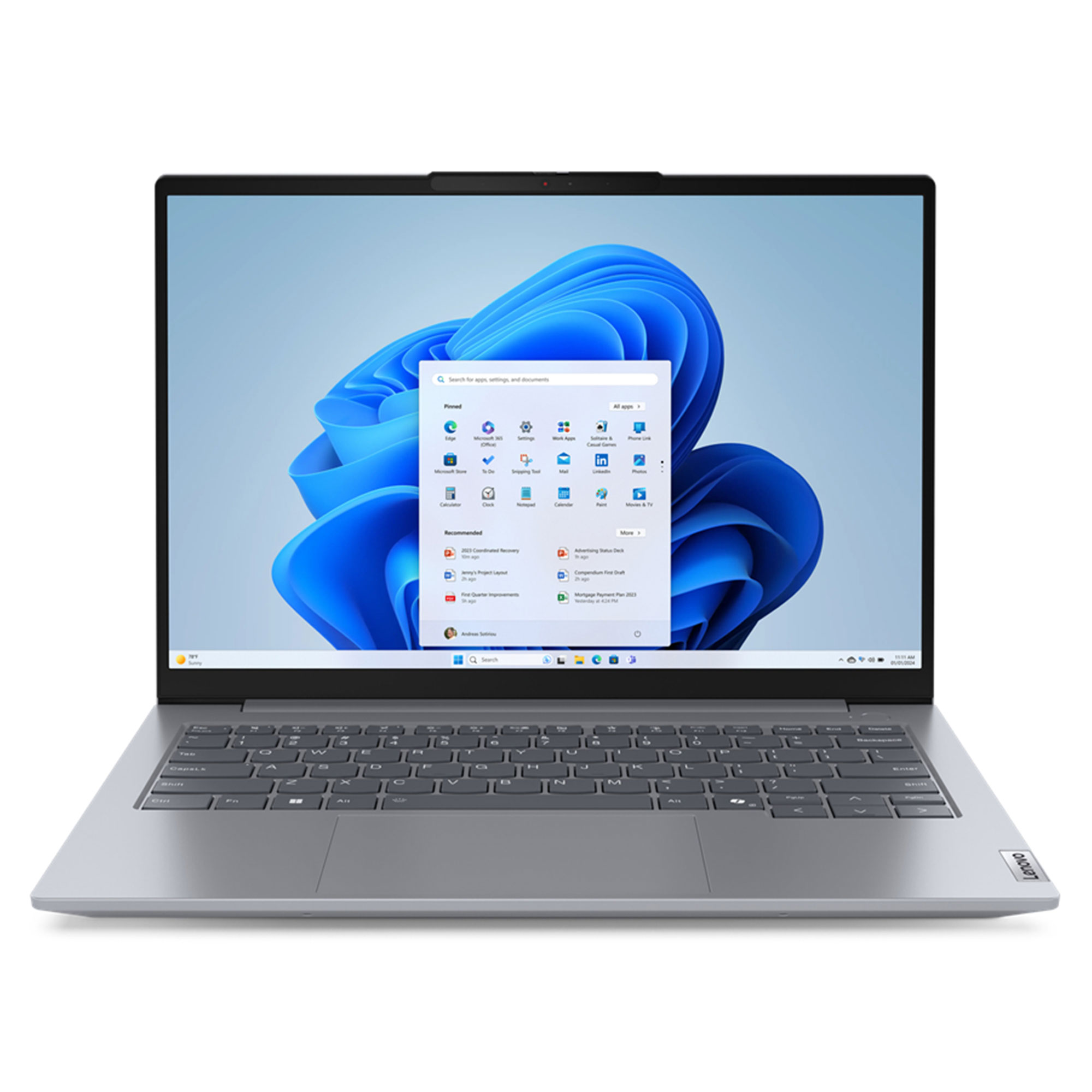 LENOVO ThinkBook 14 21MR0050TR027 WUXGA Intel® Ultra7 155H 48 GB RAM 1 TB SSD 14 inç Windows 11 Pro Laptop Gri