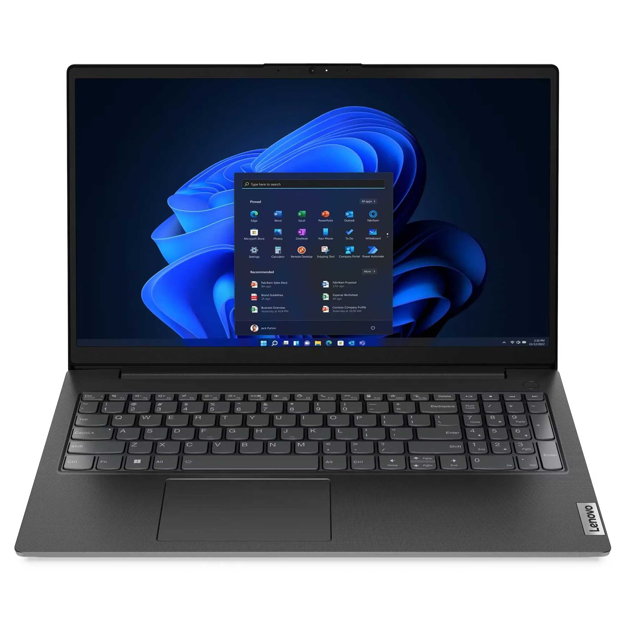 LENOVO V15 83A100HXTR004 FHD Intel Core i7 24 GB RAM 1 TB SSD 15,6 inç FreeDOS Laptop Siyah