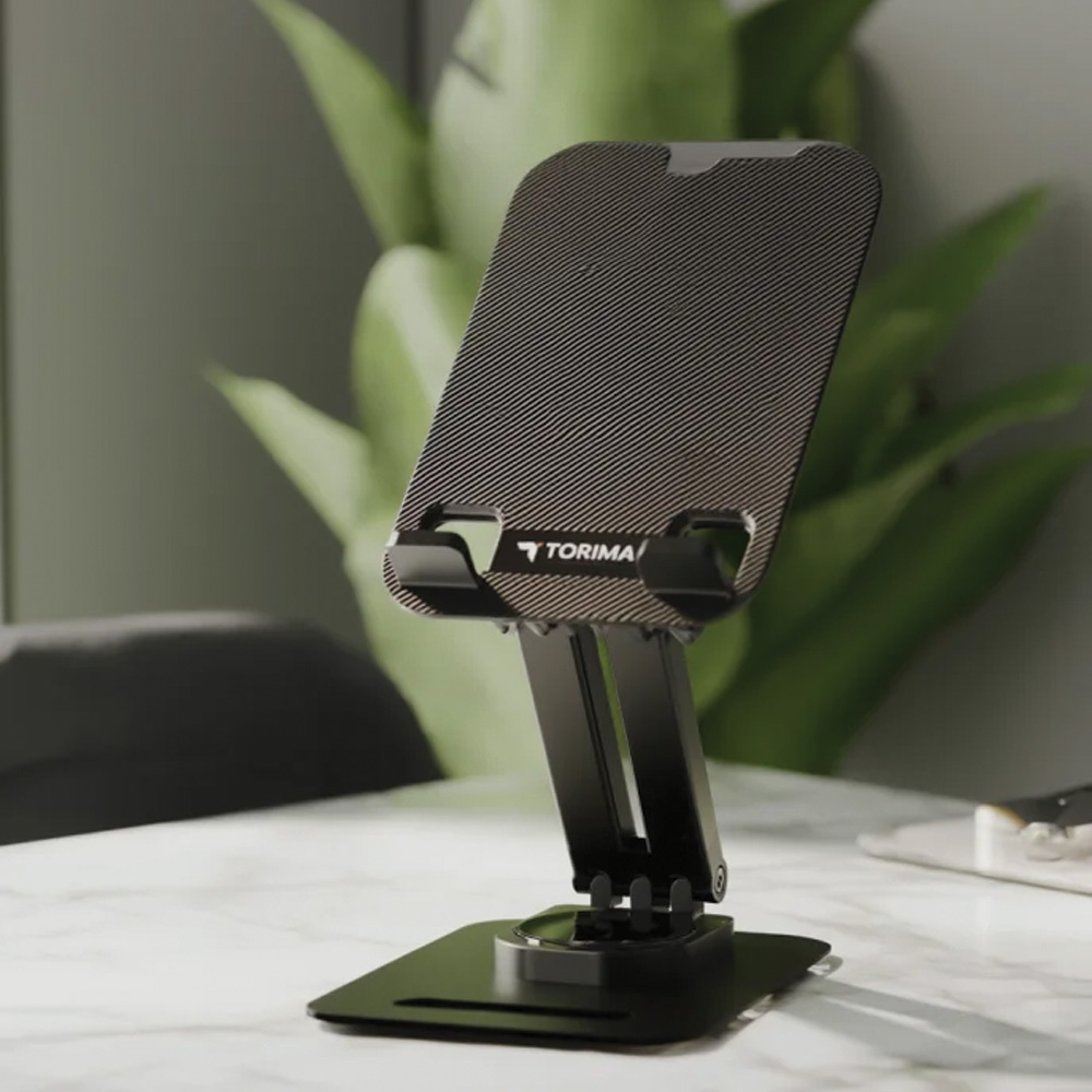 TORIMA JX-035 Katlanabilir Yükseklik Ayarlı Masaüstü Metal Telefon