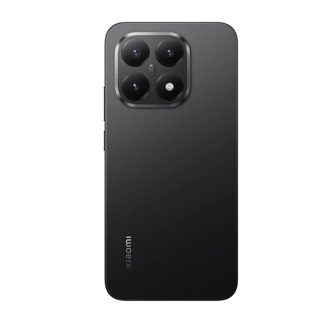 Czarny tył smartfona. Widoczne cztery obiektywy aparatu. Napis "Leica". Logo Xiaomi na dole.