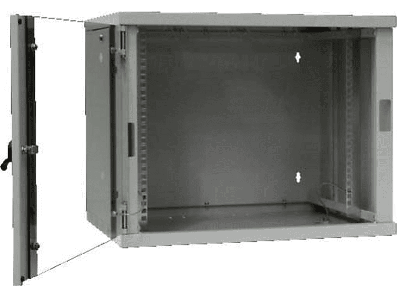 RITTAL Rittal Netzwerkwandgehäuse 9HE 477x600x500 LANCase II/9 ...
