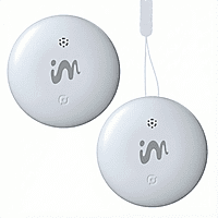MediaMarkt IMOSHION 2-Pack Android Tracker - Geschikt voor Android Find My Device - Bluetooth tracker Wit aanbieding