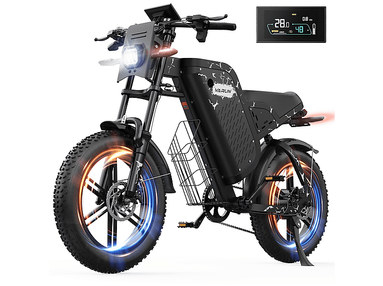 VARUN X-Plorer Beast Mountainbike (Laufradgröße: 20 Zoll, Unisex-Rad, Weiß)