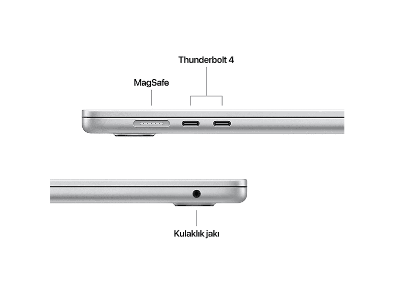 APPLE MacBook Air M4 MW1G3TU/A Apple M4 16 GB RAM 256 GB SSD 15,3