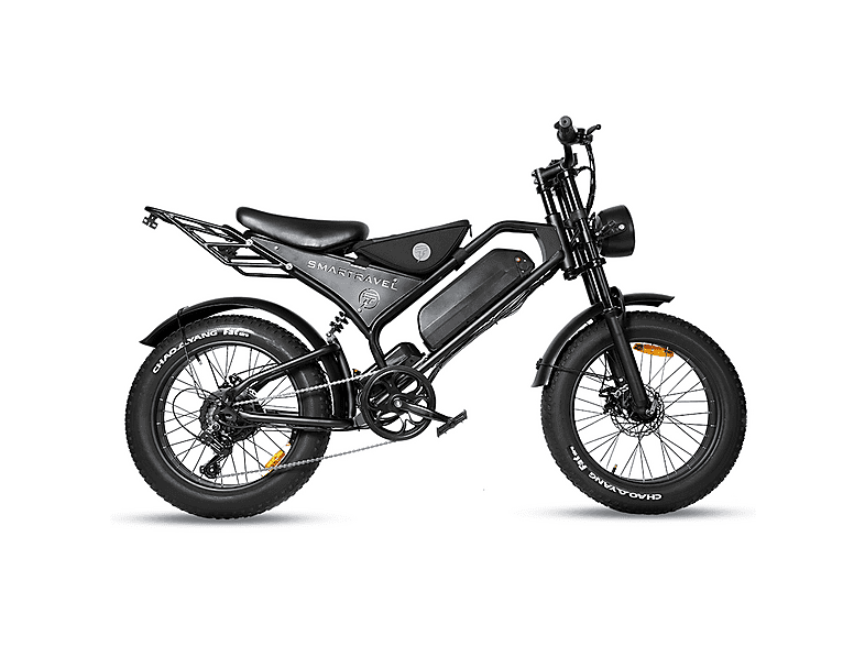 GENERIC DK401 Mountainbike (Laufradgröße: 20 Zoll, Unisex-Rad, Schwarz)