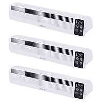 MediaMarkt EVOLAR EVO-RFW03-SET3 Ventilator Wit aanbieding