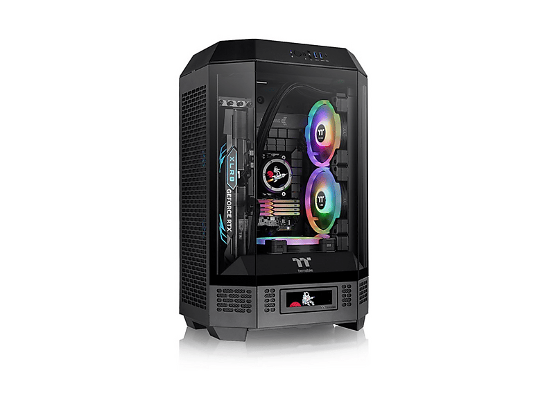 THERMALTAKE Tower 300 Siyah Bilgisayar Kasası