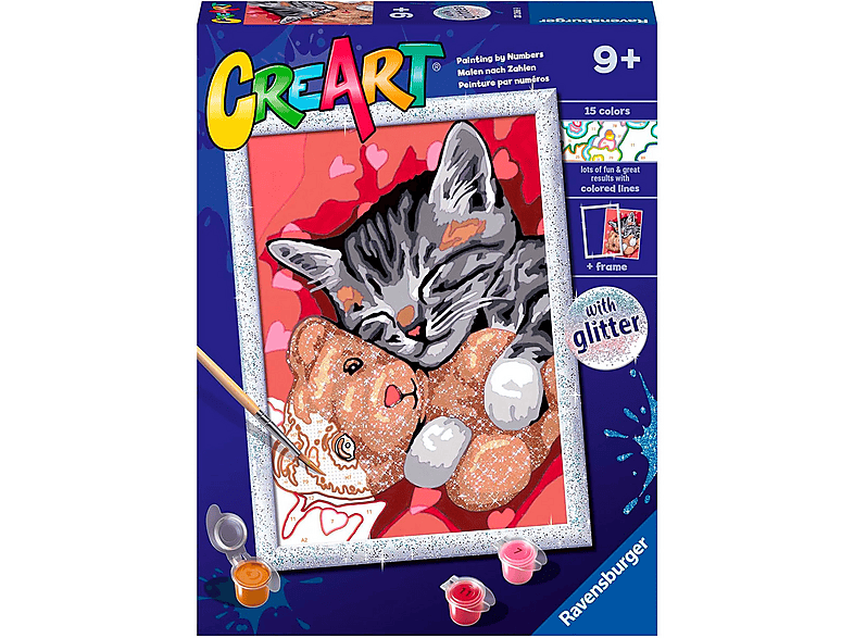 Juego Para Colorear | RAVENSBURGER CreArt Pintar X Números Unicornios
