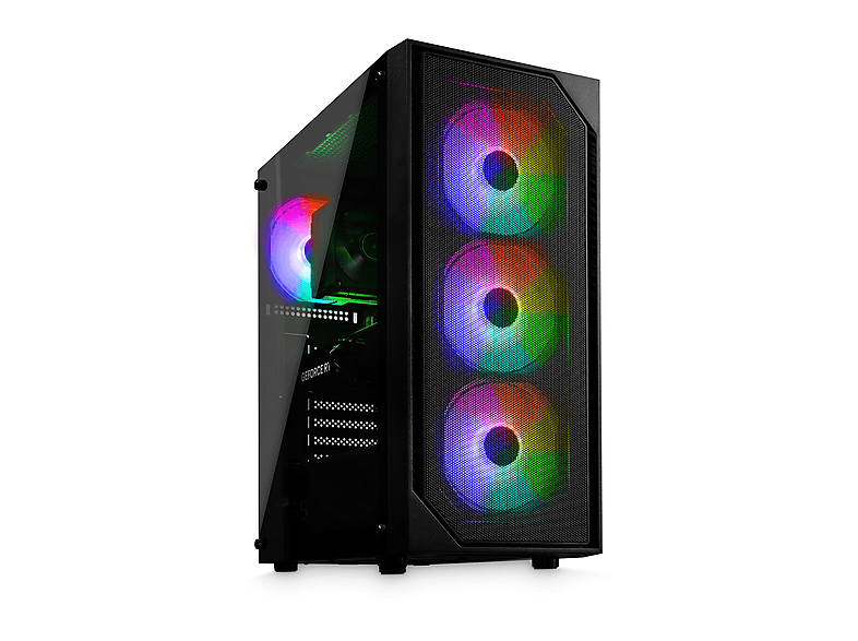 CYBERNERDS | P1 | Pro Gaming  |, Gaming PC mit Intel® Core™ i5 i5-14400F Prozessor, 16 GB RAM, 512 GB SSD, NVIDIA, NVidia GeForce RTX™ 5060 NVIDIA GeForce RTX 5060, Windows 11