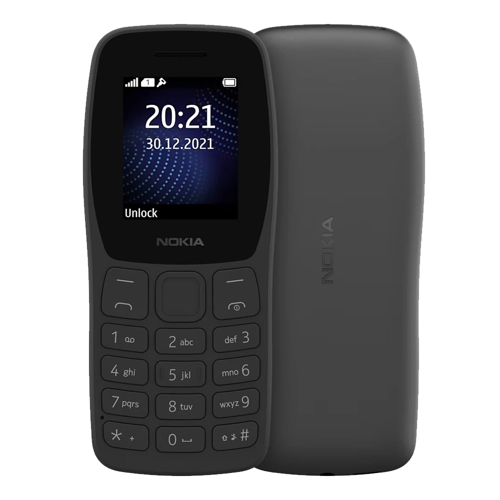 NOKIA 105 Classic TA-1416 4 MB 4 GB Tuşlu Telefon Siyah