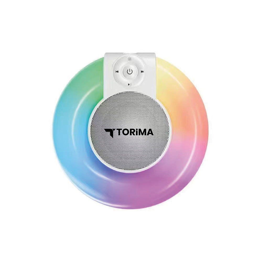 TORIMA D65 RGB Işıklı Kablosuz Bluetooth Hoparlör Beyaz