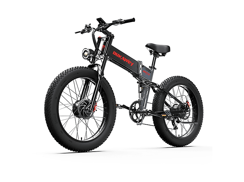 DUKAWEY BST-6 Citybike (Laufradgröße: 26 Zoll, Unisex-Rad, Schwarz)
