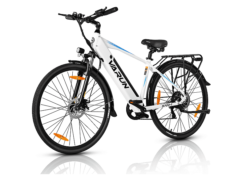 VARUN S700-1 Citybike (Laufradgröße: 27,5 Zoll, Unisex-Rad, Weiß)