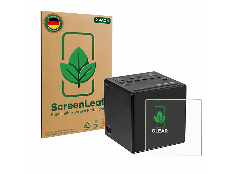 2x ScreenLeaf Displayschutzfolie Für Behringer Win Produktbild-Vorschau 8