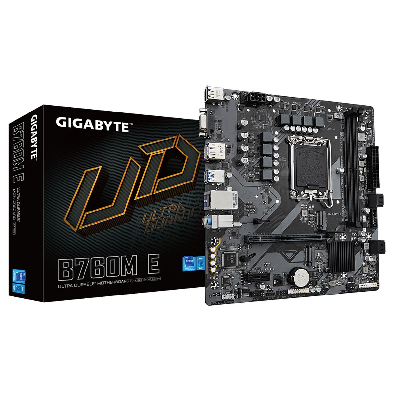 GIGABYTE B760M E Intel B760 DDR5 Micro ATX Anakart