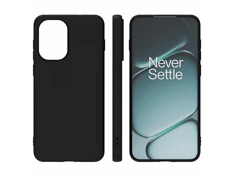 COQUE Custodia Per OnePlus 15 – Cover Posteriore Con Scudo Antigraffio E Antiurto, Design Opaco Pro-Nero