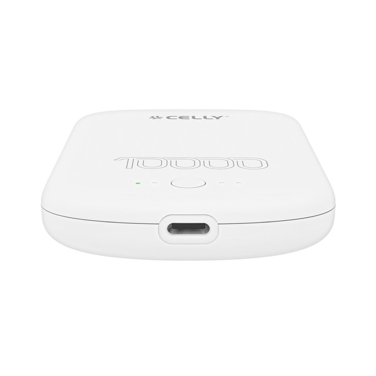 CELLY Magsafe 10W 10Kmah Pro 10000mah mAh Powerbank Beyaz