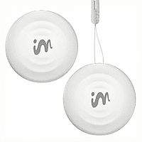 MediaMarkt IMOSHION 2-Pack iOS Tracker - Geschikt voor Apple Find My / Zoek Mijn - Bluetooth tracker Wit aanbieding