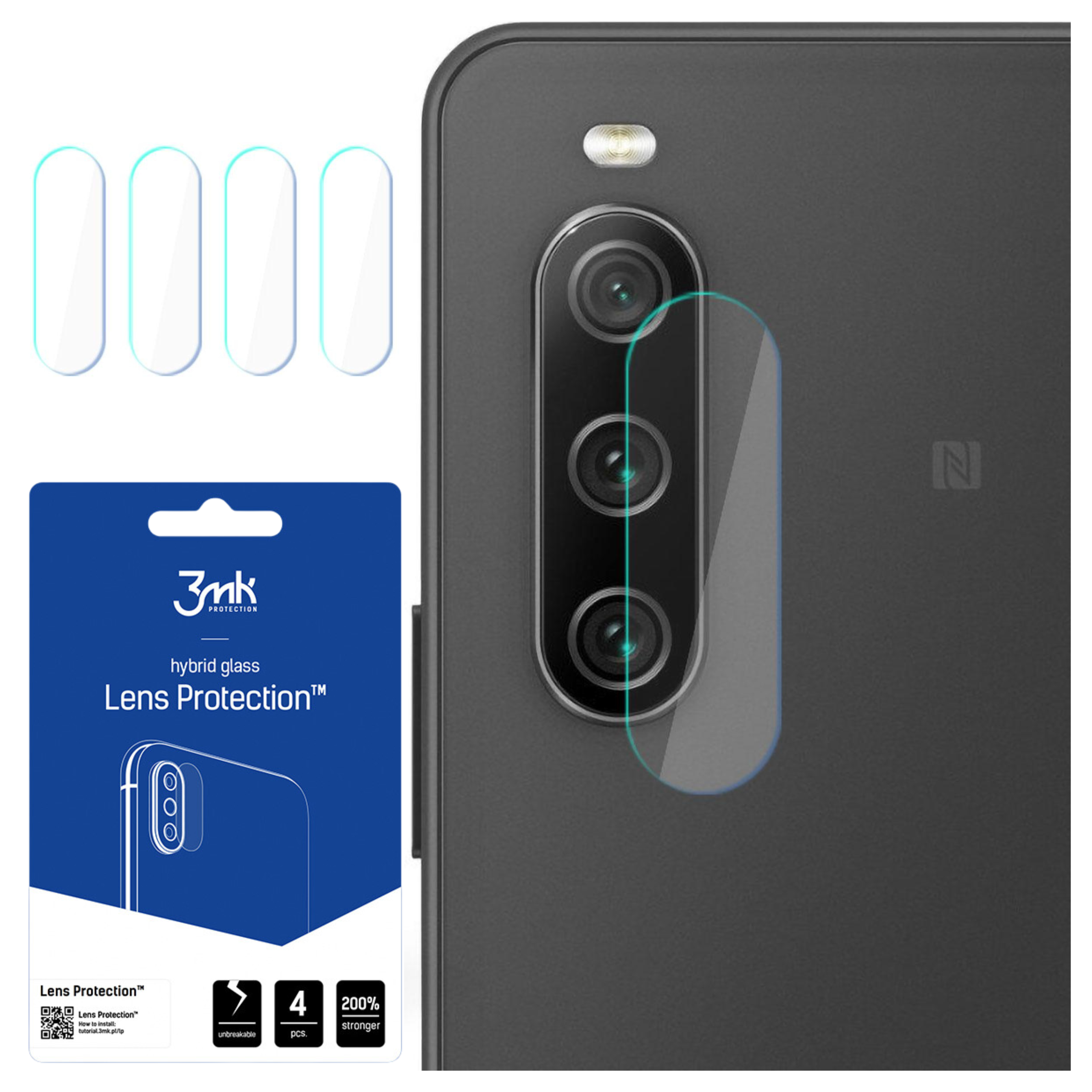 2x Vetro Temperato 9H Per Sony Xperia PRO-I, Proteggi Schermo Trasparente Anti-Graffio, Bordo Arrotondato