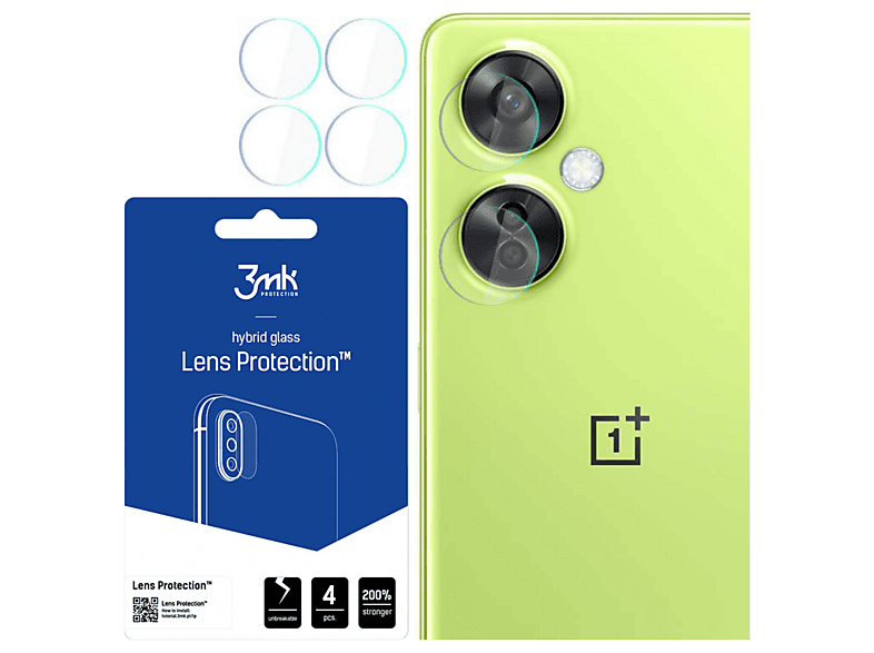 Mr.Shield Pellicola Protettiva In Vetro Temperato Per OnePlus Nord CE 2 Lite 5G (3 Pezzi) - Durezza 9H, Anti Impronte, Installazione Facile Senza Bolle