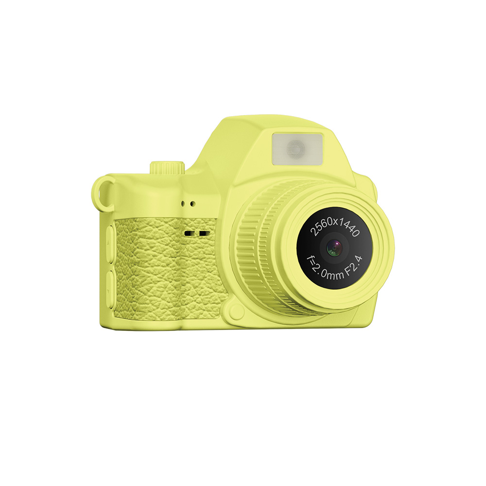 TORIMA Video Mini Kamera 2K Video 128GB Destekli CMR42 Dijital Fotoğraf Makinesi Sarı
