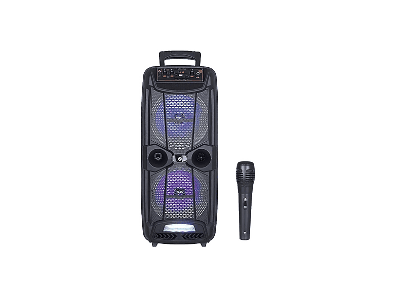 TORIMA KTS-1743 Uzaktan Kumandalı ve Mikrofonlu Karaoke Bluetooth Hoparlör Siyah