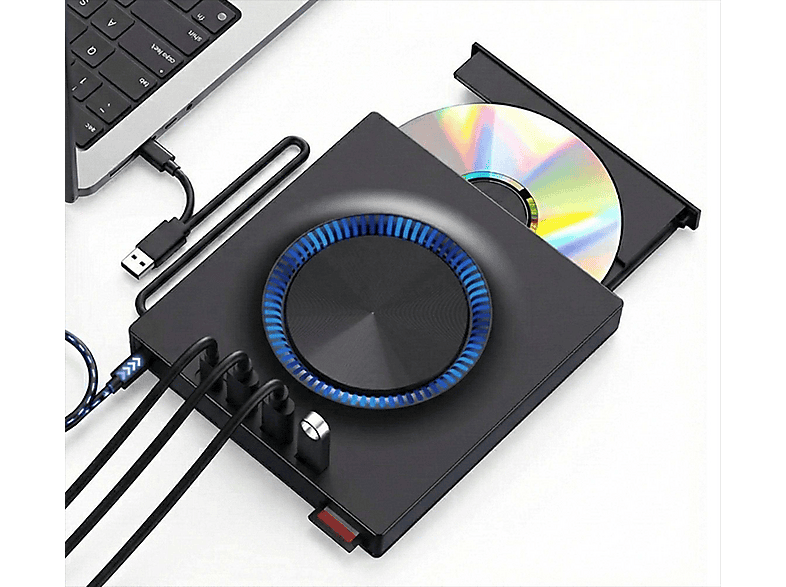 DEBUY USB 3.0 Type-C 6x BD-RW extern Blu-ray Brenner