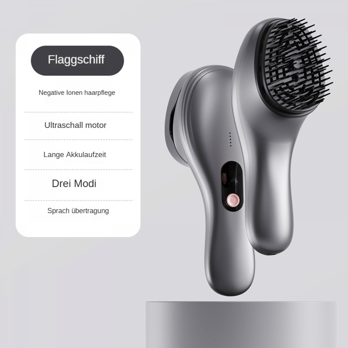 HIYORI Kabellos Rotlicht & Vibration Kopfmassagegert | MediaMarkt
