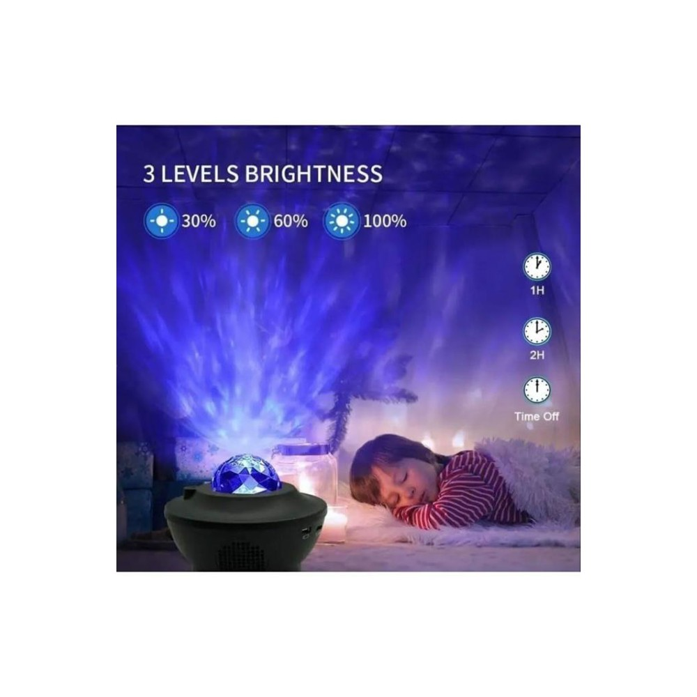 TORIMA Lw-34 Starry Led Lazer Projektör Müzik Uzaktan Kumandalı