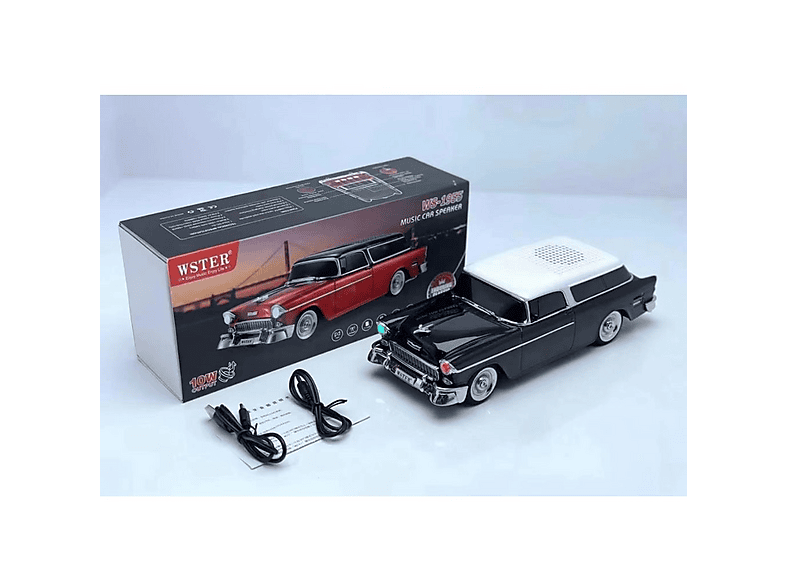 TORIMA Ws-1955 Klasik Araba USB-TF-FM Radyo Bluetooth Hoparlör