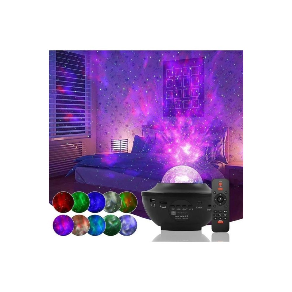 TORIMA Lw-34 Starry Led Lazer Projektör Müzik Uzaktan Kumandalı
