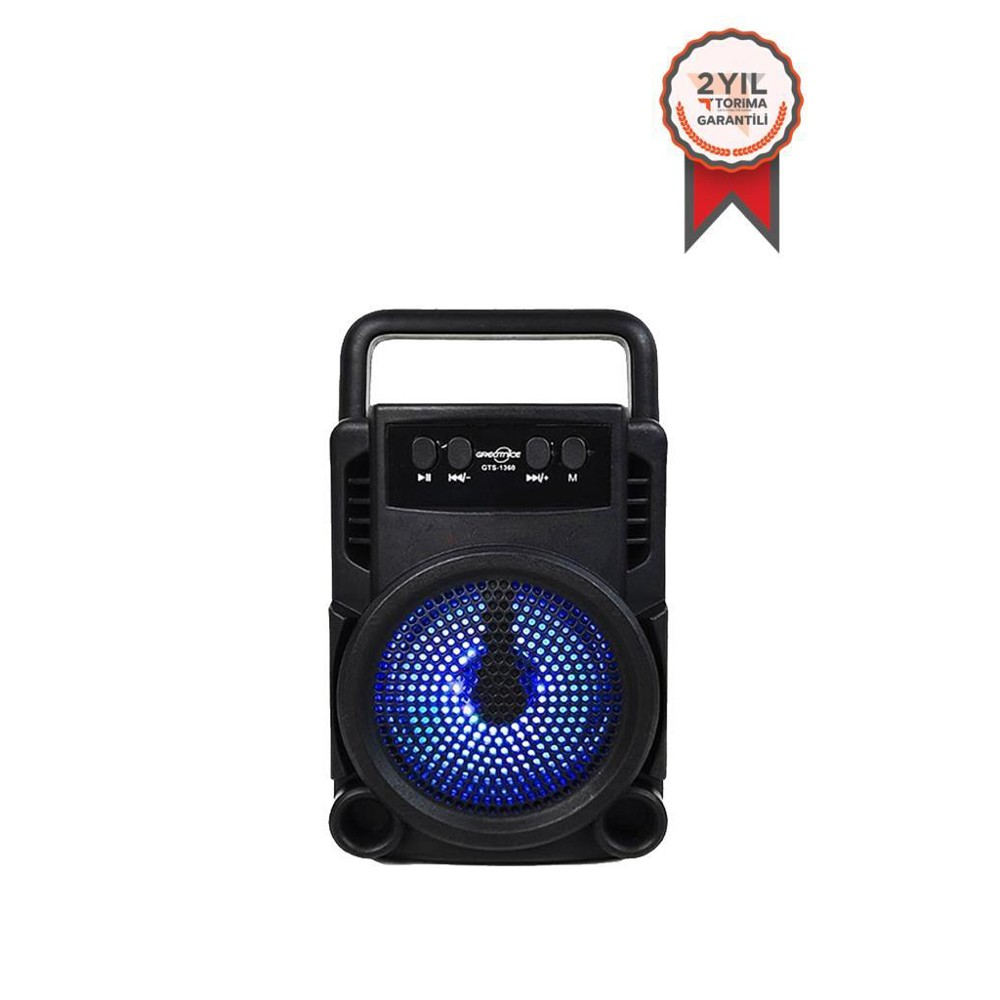 TORIMA GTS 1360 Wireless Speaker Extra Bass Bluetooth Hoparlör Siyah