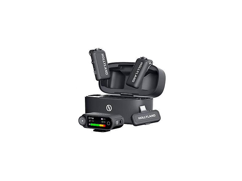 HOLLYLAND Mic 3 (2 Tx + 1 Rx + Charging Case) İthalatçı Garantili