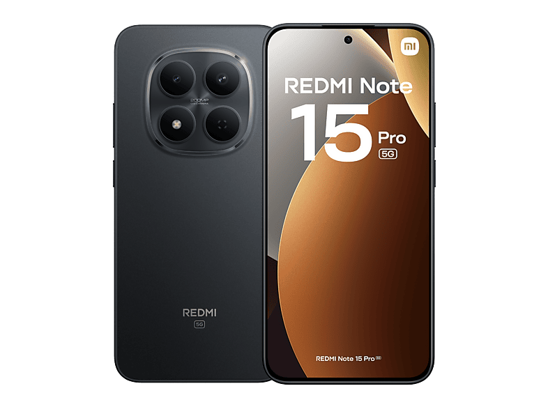 XIAOMI Redmi Note 15 Pro 5G 512 GB Schwarz Dual SIM