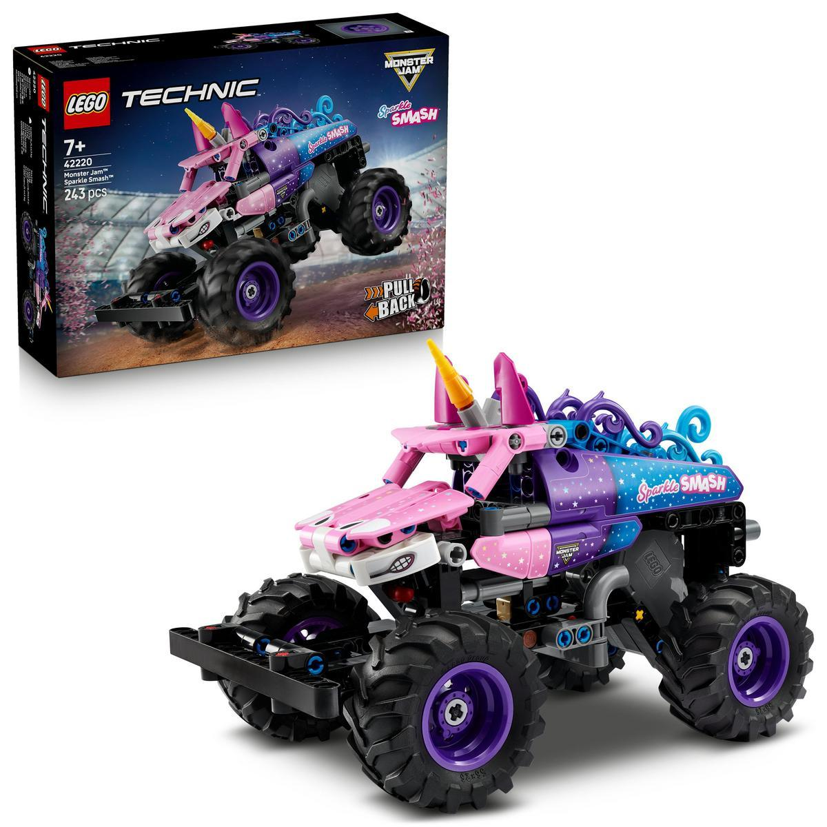LEGO Technic Monster Jam Sparkle Smash Çek-Bırak 42220