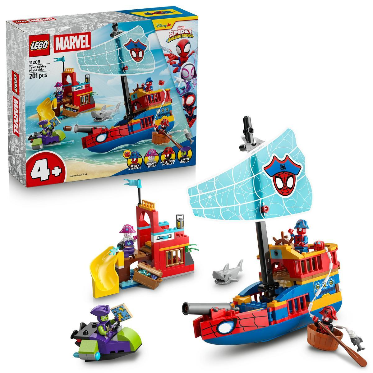 LEGO Marvel Spidey Takımı Korsan Gemisi 11208