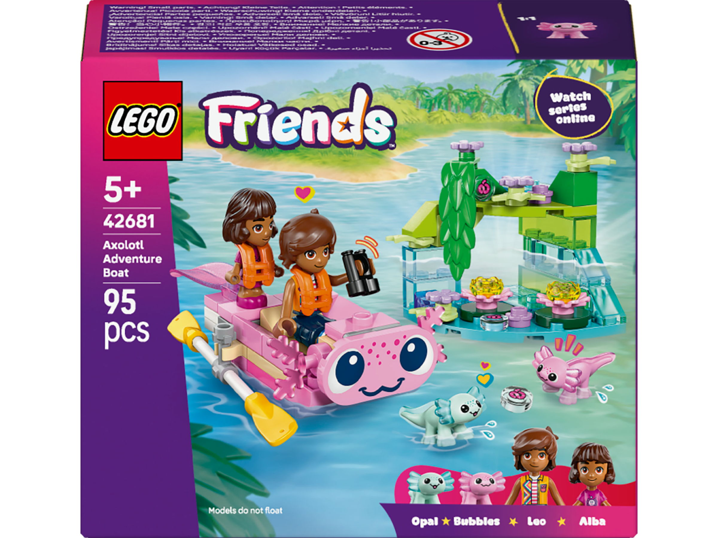 LEGO Friends Axolotl Macera Teknesi 42681