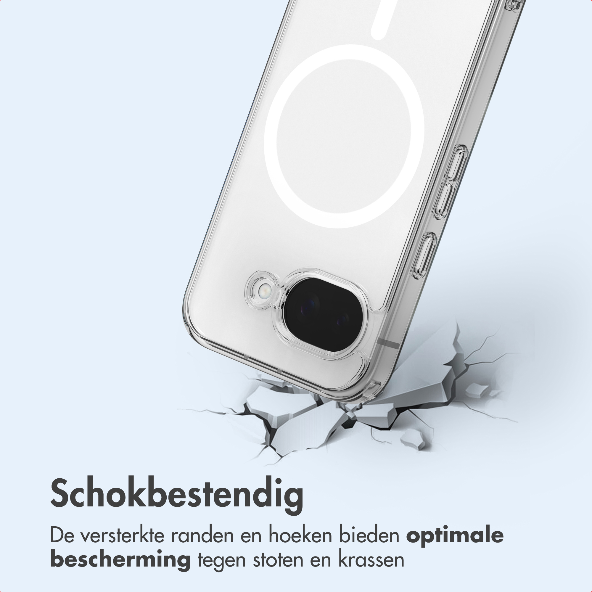 tech21 Evoclear per Pixel 7a - Trasparente (Google Pixel 7a