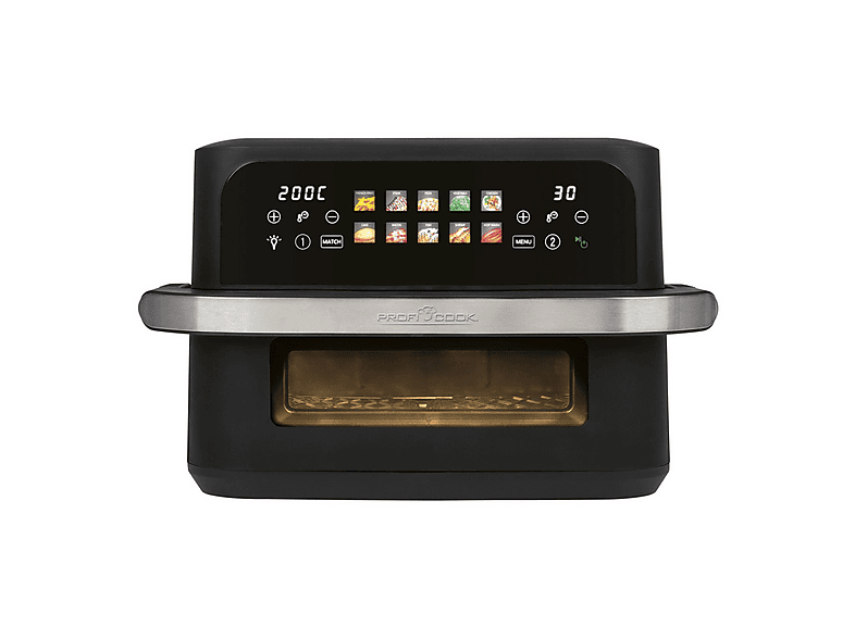 PROFICOOK PC-FR 1313 H Heißluftfritteuse 2400 Watt Schwarz