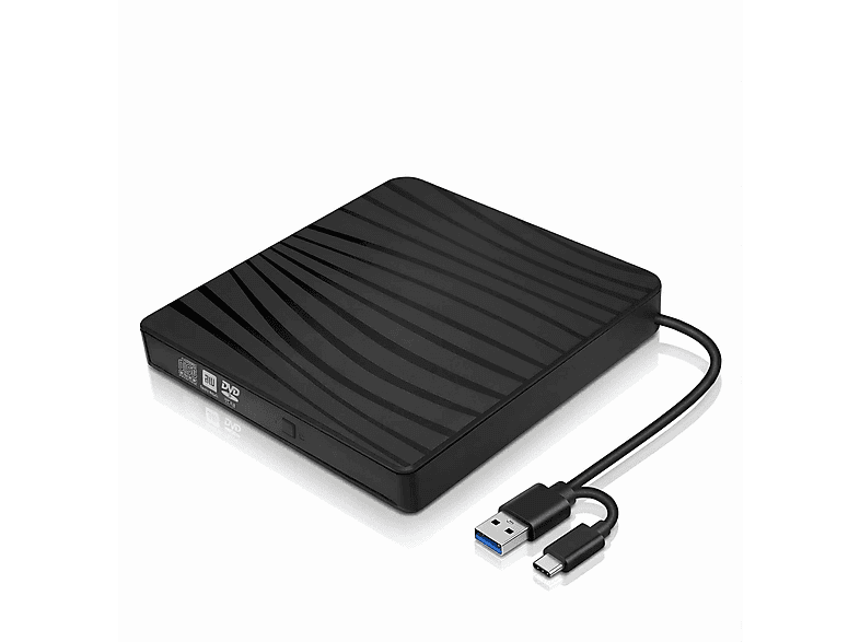 UWOT USB 3.0 Typ-C Extern DVD-RW Slim extern DVD Brenner