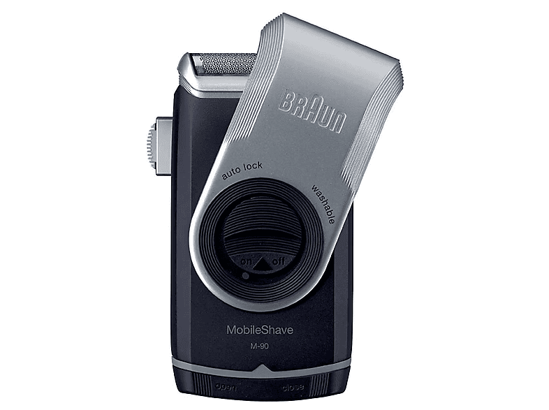 BRAUN M90 Seyahat Tipi Pilli Sakal Tıraş Makinesi Gri