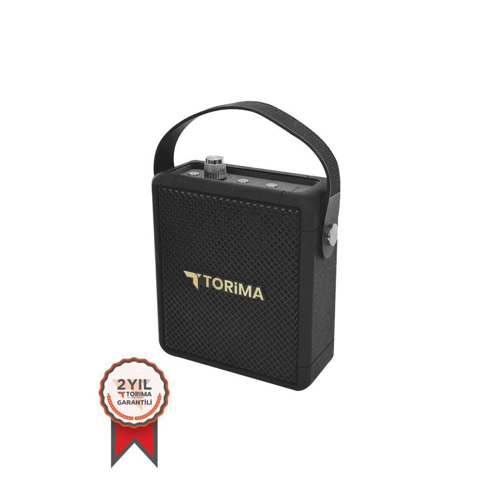 TORIMA D21 Taşınabilir Tasarım Bluetooth Hoparlör Siyah