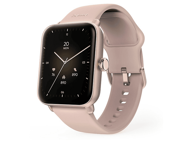 HAMA 6010, Touchscreen 6010, Touchscreen Smartwatch Kunststoff Kunststoff, rose