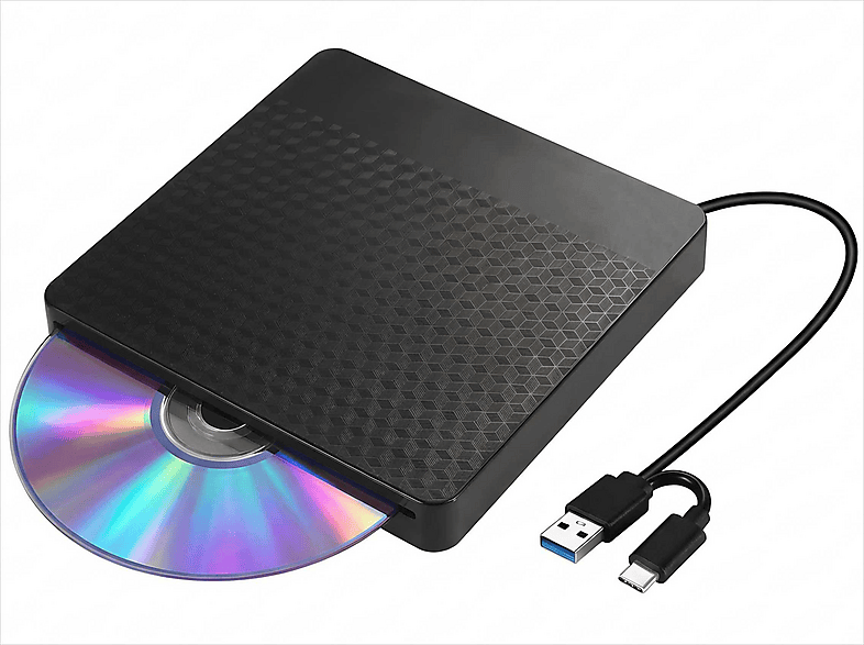 OOKURA USB 3.0 & Type-C Extern Slim Extern Slot-In CD/DVD extern CD/DVD Brenner