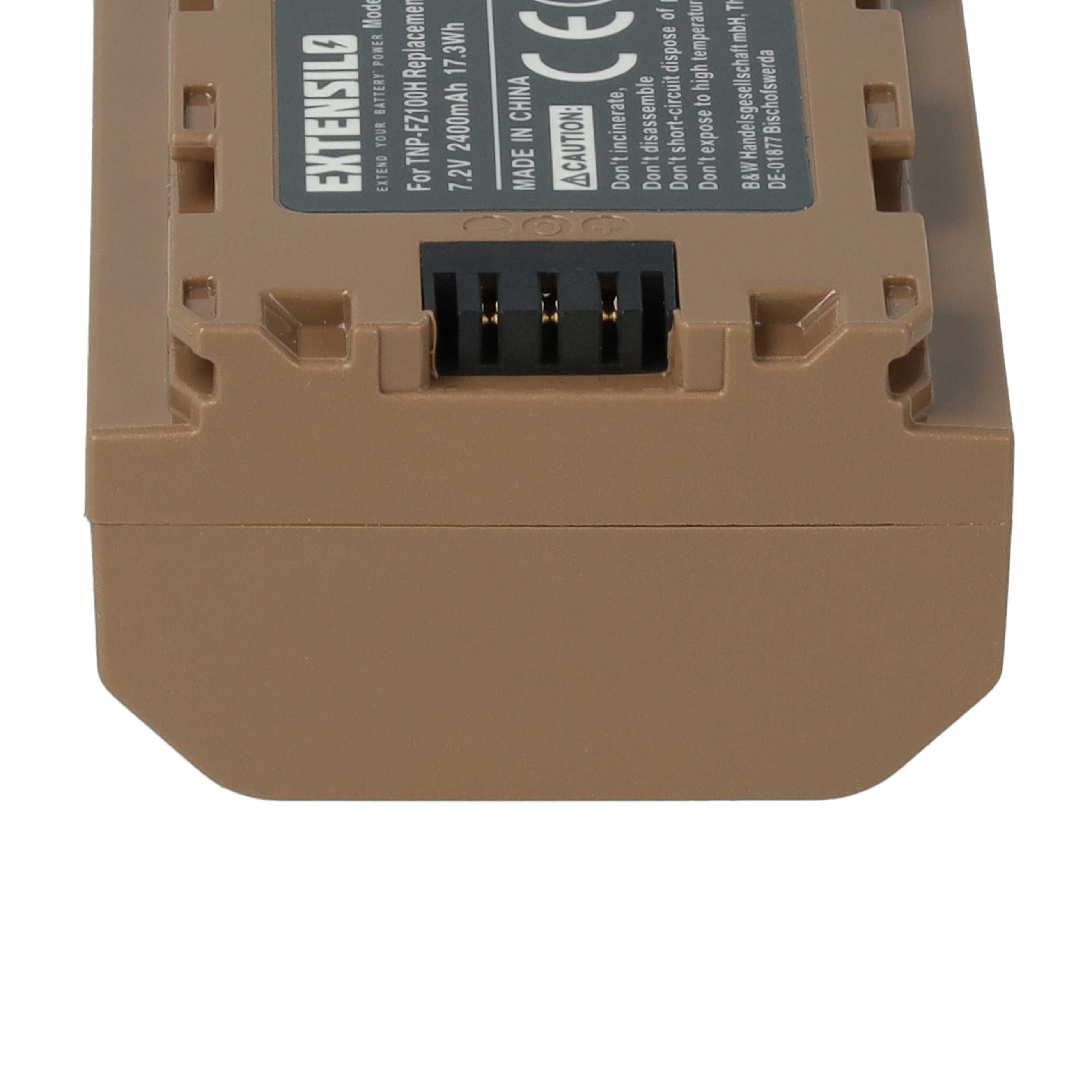 Braune Batterie mit 