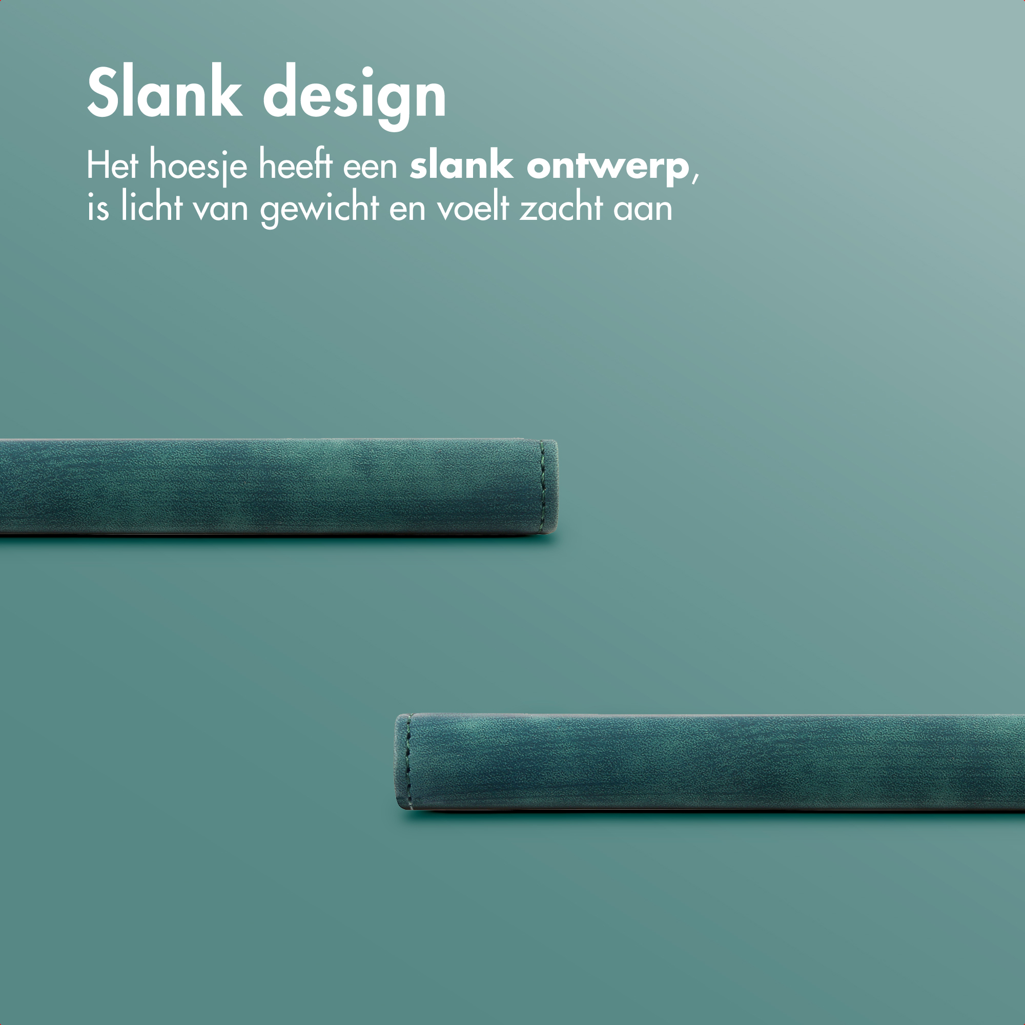Design épuré : La housse est légère et douce au toucher.