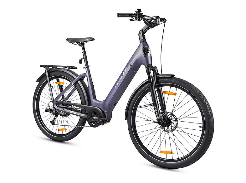 TTGO Z5 Citybike (Laufradgröße: 28 Zoll, Unisex-Rad, 648 Wh, Mattes Marineblau)