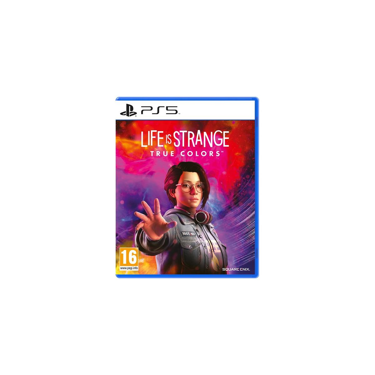 Okładka gry PlayStation 5 Life is Strange: True Colors. Alex Chen z wyciągniętą ręką.